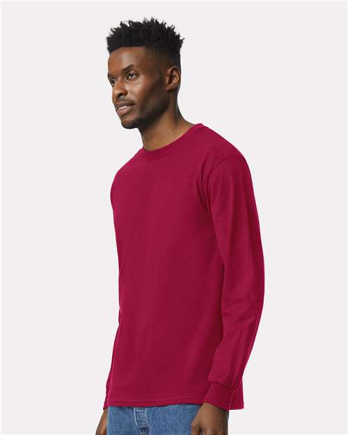 Gildan 2400 Unisex Ultra Cotton? Long Sleeve T-Shirt - Side view