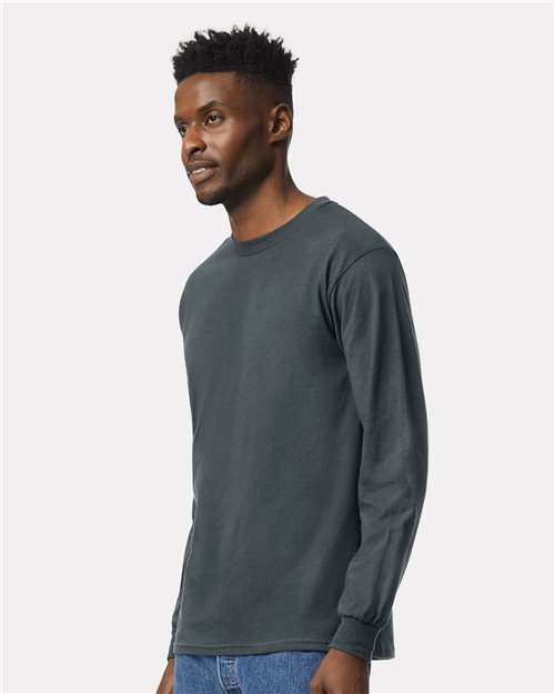Gildan 2400 Unisex Ultra Cotton? Long Sleeve T-Shirt - Side view