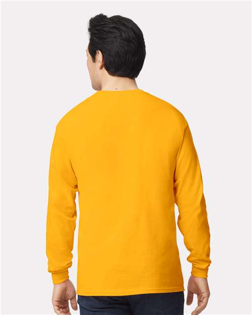 Gildan 2400 Unisex Ultra Cotton? Long Sleeve T-Shirt - Back view