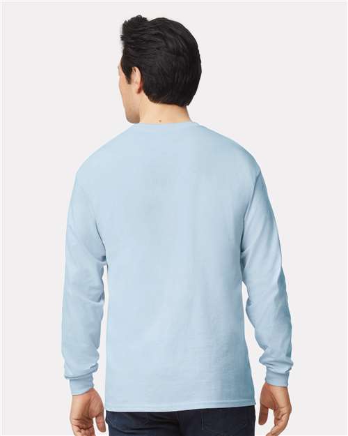 Gildan 2400 Unisex Ultra Cotton? Long Sleeve T-Shirt - Back view