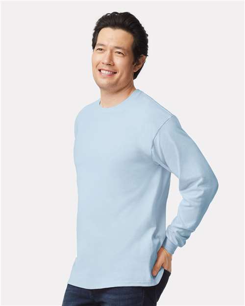 Gildan 2400 Unisex Ultra Cotton? Long Sleeve T-Shirt - Side view