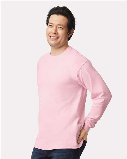 Gildan 2400 Unisex Ultra Cotton? Long Sleeve T-Shirt - Side view