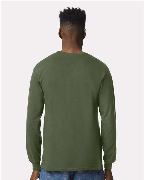 Gildan 2400 Unisex Ultra Cotton? Long Sleeve T-Shirt - Back view