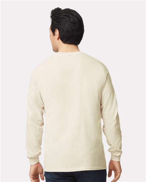 Gildan 2400 Unisex Ultra Cotton? Long Sleeve T-Shirt - Back view
