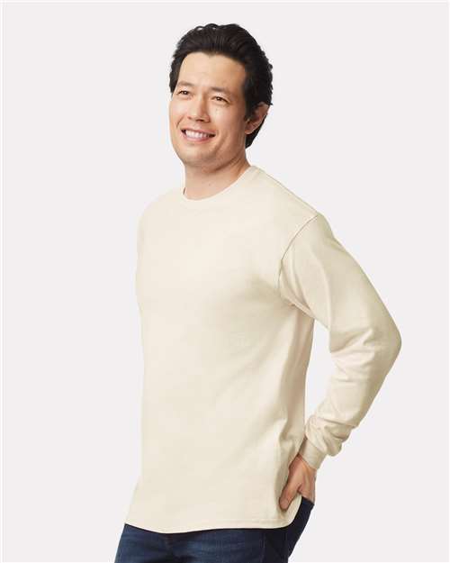 Gildan 2400 Unisex Ultra Cotton? Long Sleeve T-Shirt - Side view