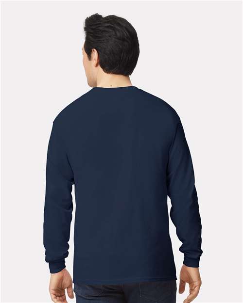 Gildan 2400 Unisex Ultra Cotton? Long Sleeve T-Shirt - Back view