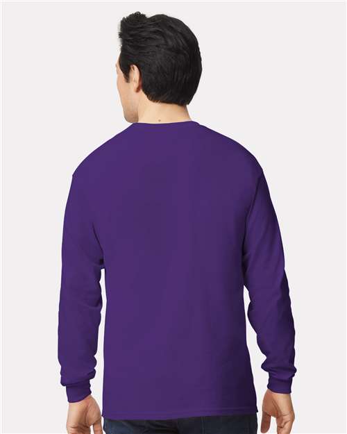 Gildan 2400 Unisex Ultra Cotton? Long Sleeve T-Shirt - Back view