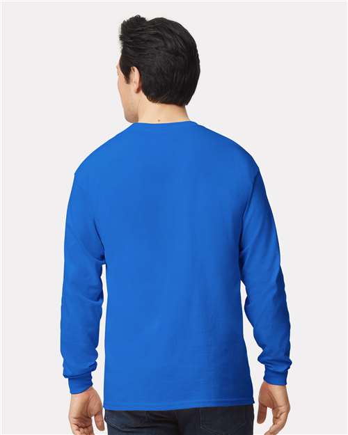Gildan 2400 Unisex Ultra Cotton? Long Sleeve T-Shirt - Back view
