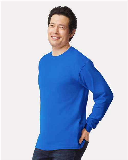 Gildan 2400 Unisex Ultra Cotton? Long Sleeve T-Shirt - Side view