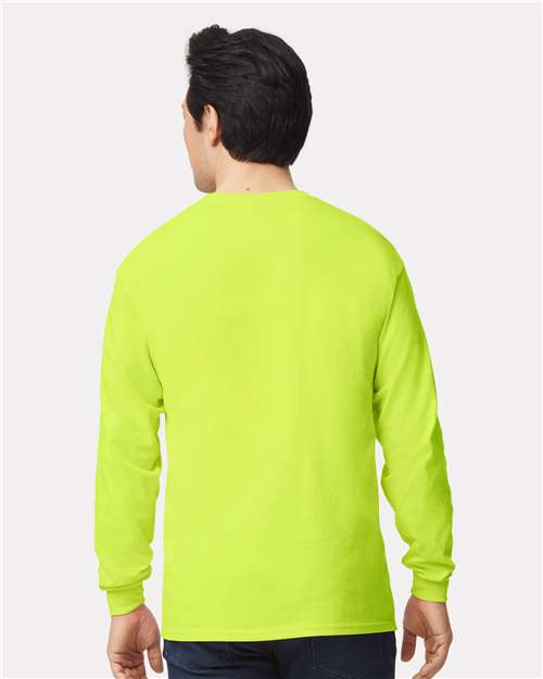 Gildan 2400 Unisex Ultra Cotton? Long Sleeve T-Shirt - Back view