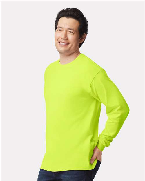 Gildan 2400 Unisex Ultra Cotton? Long Sleeve T-Shirt - Side view