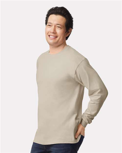 Gildan 2400 Unisex Ultra Cotton? Long Sleeve T-Shirt - Side view