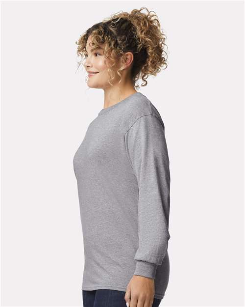 Gildan 2400 Unisex Ultra Cotton? Long Sleeve T-Shirt - Side view