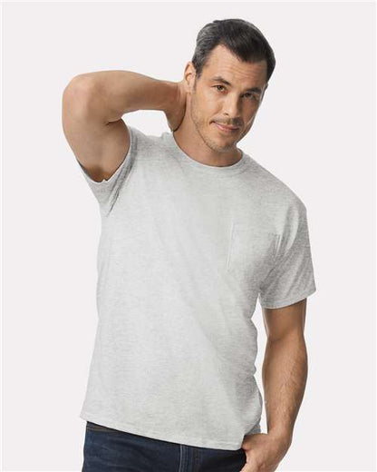 Gildan 2300 Unisex Mineral Wash Long Sleeve T-Shirt - Front view
