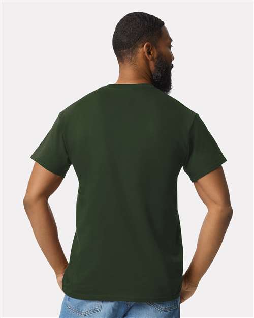 Gildan 2300 Unisex Mineral Wash Long Sleeve T-Shirt - Back view