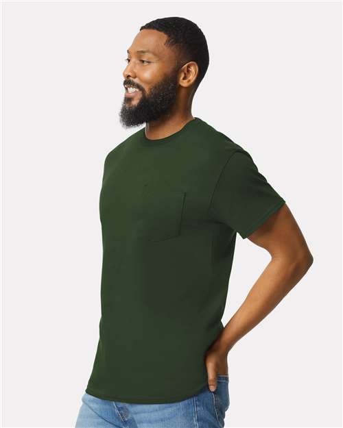 Gildan 2300 Unisex Mineral Wash Long Sleeve T-Shirt - Side view