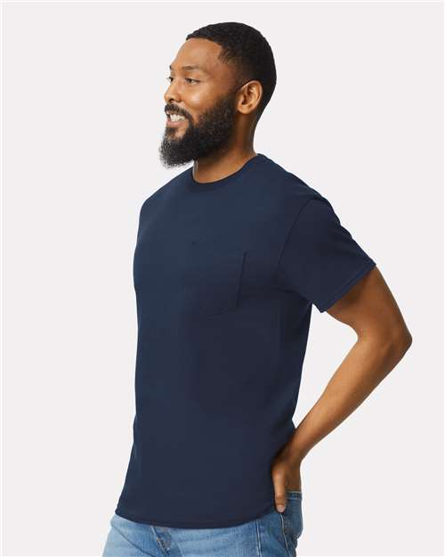 Gildan 2300 Unisex Mineral Wash Long Sleeve T-Shirt - Side view