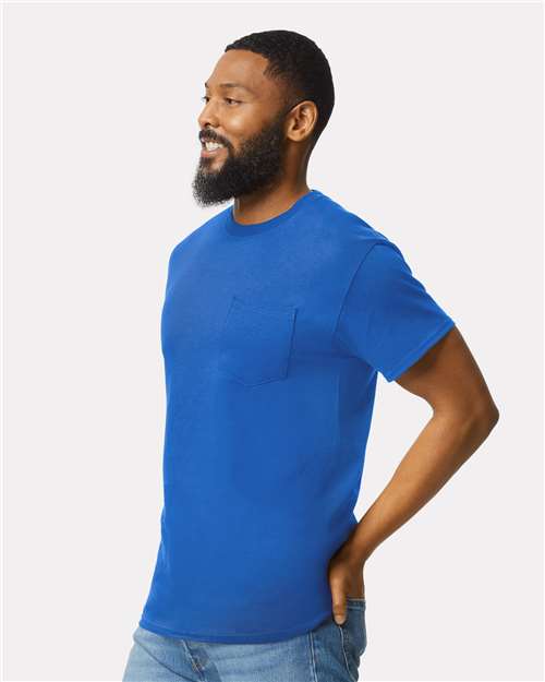 Gildan 2300 Unisex Mineral Wash Long Sleeve T-Shirt - Side view