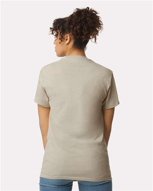Gildan 2300 Unisex Mineral Wash Long Sleeve T-Shirt - Back view