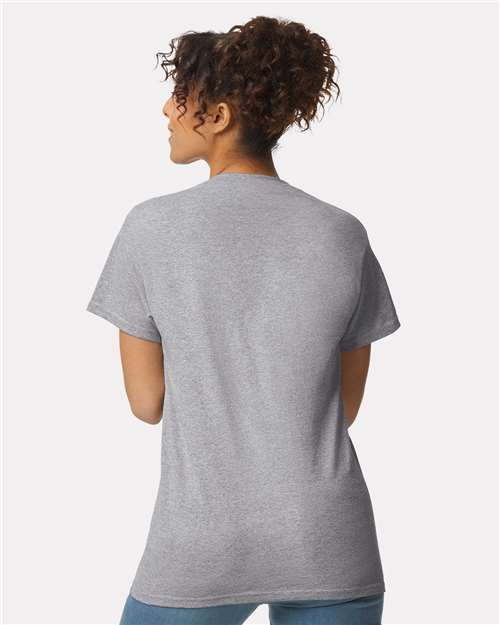 Gildan 2300 Unisex Mineral Wash Long Sleeve T-Shirt - Back view