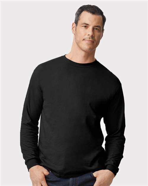Gildan 8400 Unisex DryBlend? 50/50 Long Sleeve T-Shirt - Front view