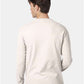 Hanes 5186 Unisex Beefy-T? Long Sleeve T-Shirt - Back view