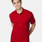 Hanes 054X Unisex EcoSmart? Jersey Polo - Front view