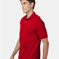 Hanes 054X Unisex EcoSmart? Jersey Polo - Side view