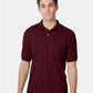 Hanes 054X Unisex EcoSmart? Jersey Polo - Front view