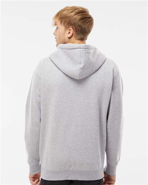 Independent Trading Co. IND4000Z Unisex Heavyweight Full-Zip Hooded Sweatshirt - Back view