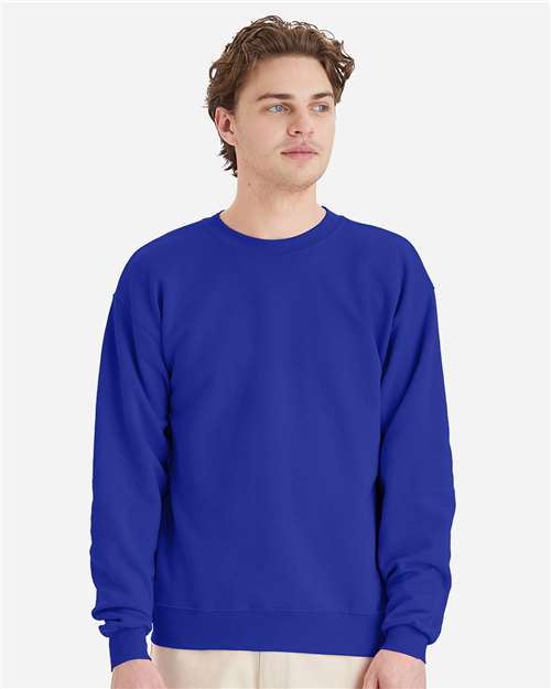 Hanes P160 Unisex EcoSmart? Crewneck Sweatshirt - Front view