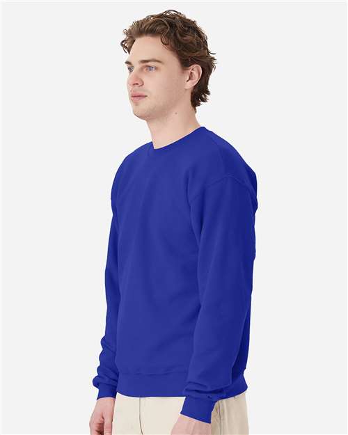 Hanes P160 Unisex EcoSmart? Crewneck Sweatshirt - Side view