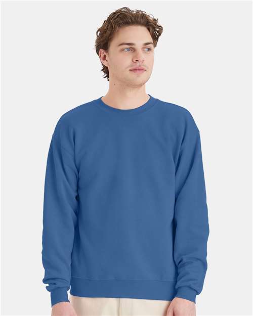 Hanes P160 Unisex EcoSmart? Crewneck Sweatshirt - Front view