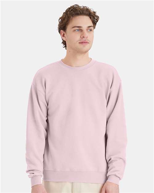Hanes P160 Unisex EcoSmart? Crewneck Sweatshirt - Front view