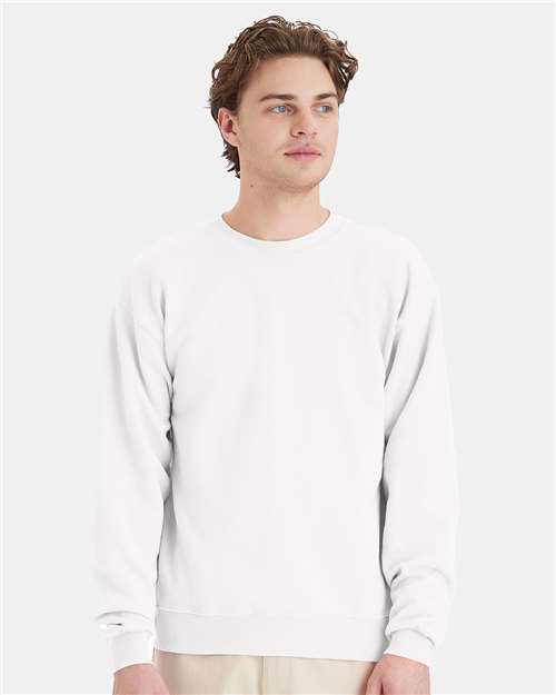 Hanes P160 Unisex EcoSmart? Crewneck Sweatshirt - Front view
