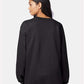 Hanes F260 Unisex Ultimate Cotton? Crewneck Sweatshirt - Back view