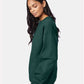 Hanes F260 Unisex Ultimate Cotton? Crewneck Sweatshirt - Side view