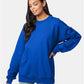 Hanes F260 Unisex Ultimate Cotton? Crewneck Sweatshirt - Front view