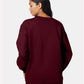 Hanes F260 Unisex Ultimate Cotton? Crewneck Sweatshirt - Back view