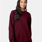 Hanes F260 Unisex Ultimate Cotton? Crewneck Sweatshirt - Front view