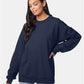 Hanes F260 Unisex Ultimate Cotton? Crewneck Sweatshirt - Front view