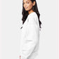 Hanes F260 Unisex Ultimate Cotton? Crewneck Sweatshirt - Side view