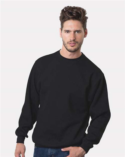 Bayside 1102 Unisex USA-Made Crewneck Sweatshirt - Front view
