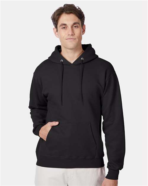 Hanes F170 Unisex Ultimate Cotton? Hooded Sweatshirt - Front view