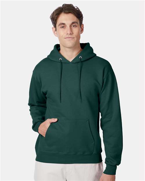 Hanes F170 Unisex Ultimate Cotton? Hooded Sweatshirt - Front view