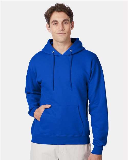 Hanes F170 Unisex Ultimate Cotton? Hooded Sweatshirt - Front view