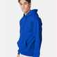 Hanes F170 Unisex Ultimate Cotton? Hooded Sweatshirt - Side view