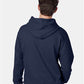 Hanes F170 Unisex Ultimate Cotton? Hooded Sweatshirt - Back view