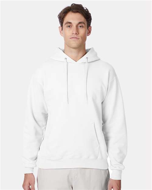 Hanes F170 Unisex Ultimate Cotton? Hooded Sweatshirt - Front view