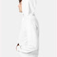 Hanes F170 Unisex Ultimate Cotton? Hooded Sweatshirt - Side view